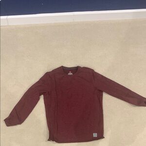 Rugged Elements Maroon Long Sleeve Shirt
